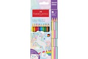 Schrijf- en tekengerei - Faber-Castell CP Colour Grip unicorn 10+3 - 201542