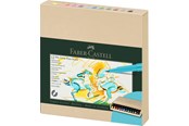 Schrijf- en tekengerei - Faber-Castell India ink Pitt Artist Pen B st.box 12x - 167190