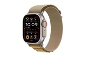 Smartwatch, Sporthorloge en Activity Tracker - Apple Watch Ultra 2 GPS + Cellular 49mm - Titanium Case with Tan Alpine Loop - Small - MX4E3DH/A
