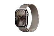 Smartwatch, Sporthorloge en Activity Tracker - Apple Watch Series 10 GPS + Cellular 46mm - Titanium Case with Milanese Loop - S/M - MC7Q4QN/A
