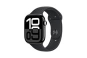 Smartwatch, Sporthorloge en Activity Tracker - Apple Watch Series 10 GPS 46mm - Jet Black Aluminium Case with Black Sport Band - S/M *DEMO* - MWWP3QN/A