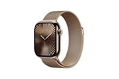 Smartwatch, Sporthorloge en Activity Tracker - Apple Watch Series 10 GPS + Cellular 42mm - Gold Titanium Case with Gold Milanese Loop - MX083QN/A