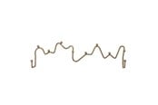 Deurbeugels en scharnieren  - Bloomingville - Blu Coat Rack Brass Metal (82057758) - 82057758