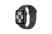 Smartwatch, Sporthorloge en Activity Tracker - Apple Watch SE GPS + Cellular 40mm - Midnight Aluminium Case with Midnight Sport Band - S/M - MXGC3QN/A