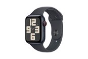 Smartwatch, Sporthorloge en Activity Tracker - Apple Watch SE GPS + Cellular 44mm - Midnight Aluminium Case with Midnight Sport Band - M/L - MXGM3QN/A