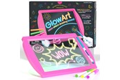 Creatief spelen - Marvins Magic Glow Art - Neon Effect Drawing Board - Pink - MMG009P