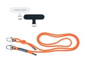 Mobiel - Overige accessoires - Mobile Origin Lanyard rope 6 mm - Orange - 82 - 163cm - LYR-UNI-ORG