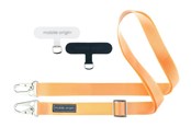 Mobiel - Overige accessoires - Mobile Origin Lanyard tape 25mm - Peach Fuzz - 84 - 165cm - LYT-UNI-PCFZ