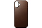 Mobiel - Covers & Cases - Nomad Modern Leather Case - iPhone 16 Plus | Brown | Leather - NM01698685