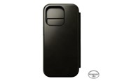 Mobiel - Covers & Cases - Nomad Modern Leather Folio - iPhone 16 Pro | Green Chrome | Horween - NM01385585