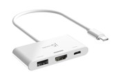 Docking station - j5create USB-C to 4K HDMI (with 100W PD) - JCA399-N