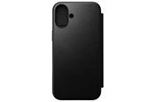 Mobiel - Covers & Cases - Nomad Modern Leather Folio - iPhone 16 Plus | Black | Leather - NM01682585