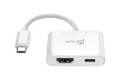 Beelscherm- en tv-kabel - j5create USB-C to 4K HDMI (with 100W PD) - JCA152-N