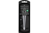 Schrijf- en tekengerei - Faber-Castell Quick-Set Compass Grip silver - 174472