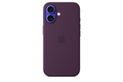 Mobiel - Covers & Cases - Apple iPhone 16 Silicone Case with MagSafe - Plum - MYY43ZM/A