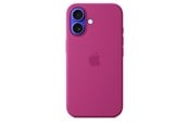 Mobiel - Covers & Cases - Apple iPhone 16 Silicone Case with MagSafe - Fuchsia - MYY53ZM/A
