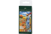 Schrijf- en tekengerei - Faber-Castell India ink Pitt Artist Pen B fall 6x - 167179