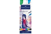 Schrijf- en tekengerei - Faber-Castell Gofa Aqua Dual Marker wallet of 6 - 164606
