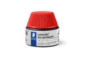 Schrijf- en tekengerei - Staedtler Refill ink Lumocolor non-perm. 4 pcs Red - 487 15-2