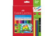 Schrijf- en tekengerei - Faber-Castell Col.pencil Tri Promo Pack 18 + 4 + 2 - 201597
