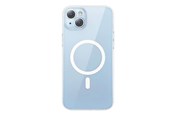Mobiel - Covers & Cases - Baseus Crystal Series Magnetic Case for iPhone 14 Plus + tempered glass - ARSJ011102