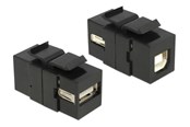 Accessoires - DeLOCK Keystone Module USB 2.0 A Female > USB 2.0 B Female - 86370