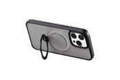 Mobiel - Covers & Cases - Joyroom JR-BP004 Magnetic Protective Case with Holder for iPhone 15 (Black) - JR-BP004 iP 15 Black