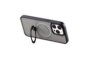 Mobiel - Covers & Cases - Joyroom Magnetic protective phone case with holder JR-BP004 for iPhone 15 Pro (black) - JR-BP004 iP 15 Pro B