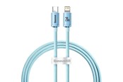 USB-kabel - Baseus Crystal Shine USB-C to iP cable 20W 1.2m (blue) - CAJY001303