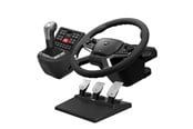 Gaming accessoires - HORI Force Feedback Truck Control System - Wired Wheel, gamepad and pedals set - PC - HPC-044E