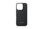 Mobiel - Covers & Cases - PITAKA Ultra-Slim Case Black/Grey Twill - iPhone 16 Pro Max - KI1601PMA
