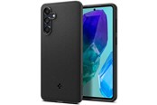 Mobiel - Covers & Cases - Spigen Essential Sand Blast - matte black - Samsung Galaxy M55 5G - ACS07541