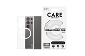 Mobiel - Covers & Cases - CARE by PanzerGlass Flagship Case Transparent Urban Combat w. White QI Compatible Samsung Galaxy S24 Ultra - PANZER1155