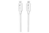 USB-kabel - Lippa USB-C to USB-C 100W 10Gbps cable 2m White - LPC100WCC2W