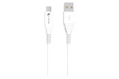 USB-kabel - Lippa USB-A to Micro USB cable 1m White - LPCAM1W
