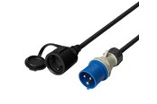 Kabels - diversen - Deltaco Earthed Adapter Cable 1-Phase - 7333048048998