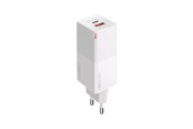 Mobiel - Adapters & Opladers - Forever 65W USB-C PD & USB-A QC - White - GSM099199