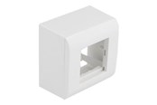 Accessoires (mounts, stopcontacten etc.) - DeLOCK Easy 45 - Surface Mounted Box - White RAL 9003 - 81332