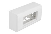 Accessoires (mounts, stopcontacten etc.) - DeLOCK Easy 45 - Surface Mounted Box - White RAL 9003 - 81333