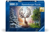 Puzzels - Ravensburger Puzzle The magical deer and the four seasons 1000p - 12001088