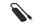 Docking station - Satechi 4-in-1 USB-C Slim Multiport Adapter 4K - Black - ST-P4SK