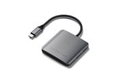 USB hub - Satechi 4-Port USB-C Hub with PD USB hub - 4 - Zilver - ST-H4CPDM