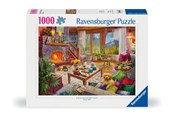 Puzzels - Ravensburger Puzzle Cozy Cabin 1000p - 12000293