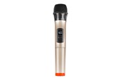Microfoon - Puluz Wireless dynamic microphone UHF PU628J 3.5mm (gold) - PU628J