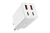 Mobiel - Adapters & Opladers - Baseus GaN6 Pro 65W - Moon White - P10162701213-00
