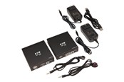Repeater & zendontvanger - Eaton Series HDMI HDBaseT KVM Console Extender over Cat6 - 2 USB Ports IR 4K @ 30 Hz 1080p 70 m - B013-HU-4K