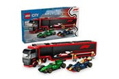 LEGO® - LEGO City 60445 F1® truck met RB20 en AMR24 F1® auto's - 60445