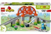 LEGO®  - LEGO DUPLO 10426 Treinbrug en rails uitbreidingsset - 10426