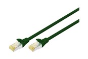 Netwerk - kabel - DIGITUS patch cable - 50 cm - green - Groen - 0.5m - DK-1644-A-005-G-10