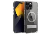 Mobiel - Covers & Cases - Spigen Caseology Capella MagSafe Kickstand - clear gray - iPhone 16 Pro - ACS08185